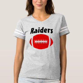 Camiseta Red Football Jersey com nome e número personalizad