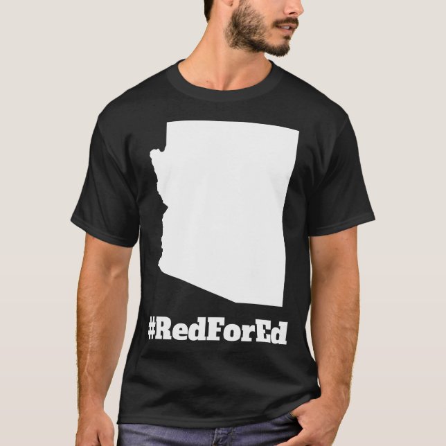 Camiseta Red For Ed Educators United Arizona Graphic T  (Frente)