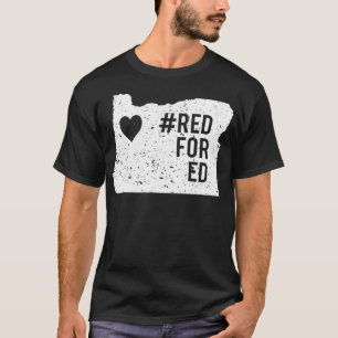 Camiseta Red For Ed Oregon State Teacher RedforEd