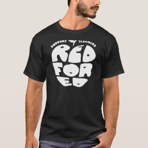 Camiseta Red For Ed Support Professores
