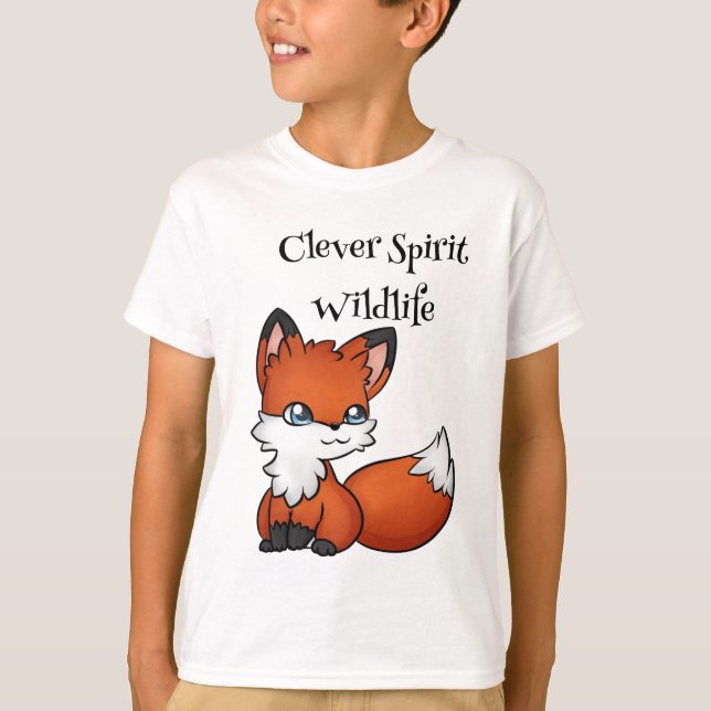 Camiseta Red Fox – Espírito Inteligente da Vida Se (Frente)