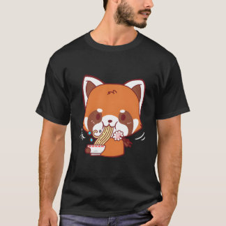 Camiseta Red Fox Japan Ramen Noodles Gift