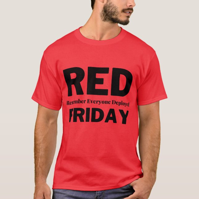 Camiseta Red Friday (Frente)
