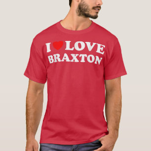 Camiseta Red Heart I Love Braton
