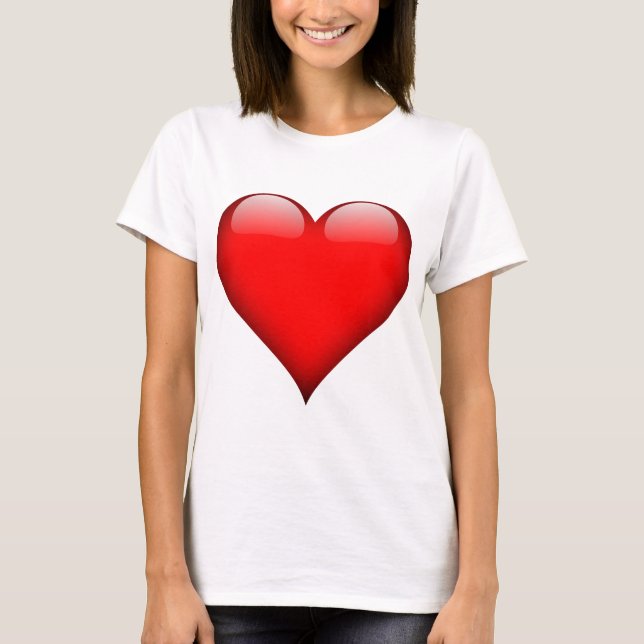 Camiseta Red Heart Love (Frente)