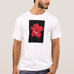 Camiseta Red Hibiscus