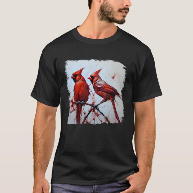 Camiseta Red Ink Art Redbird norte (Frente)