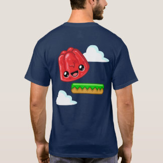 Camiseta Red Jelly Happy Crest With Back Print - Happy Jump