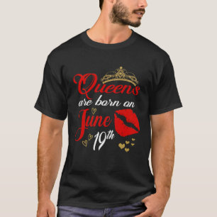 Camiseta Red Lábios Queens são Nasceres no Nascimento Gemin