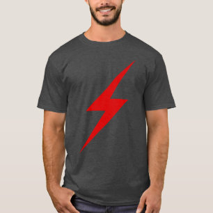 Camiseta Red Lightning Bolt Of Anarchy