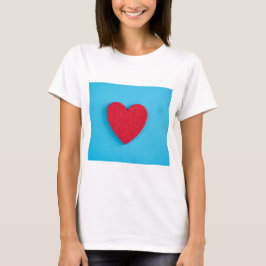 Camiseta Red Love Heart