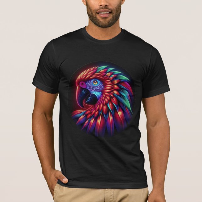 Camiseta Red Macaw Extravaganza (Frente)