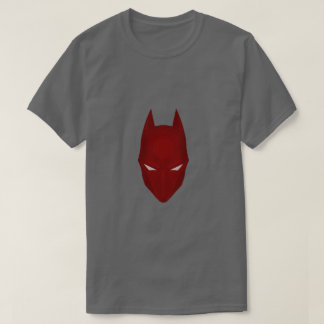 Camiseta Red Mask T-Shirt – Dark Vigilante Mask Design Gift