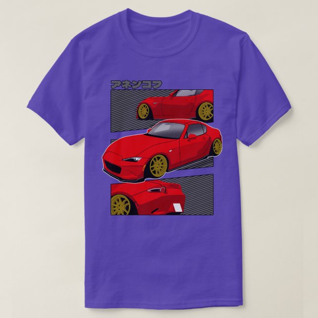 Camiseta Red Miata Nd (Frente do Design)