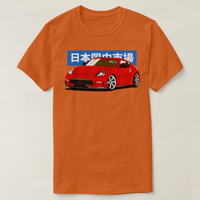 Camiseta Red Nissan 370Z34 (Frente do Design)