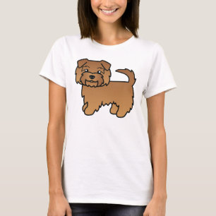 Camiseta Red Norfolk Terrier
