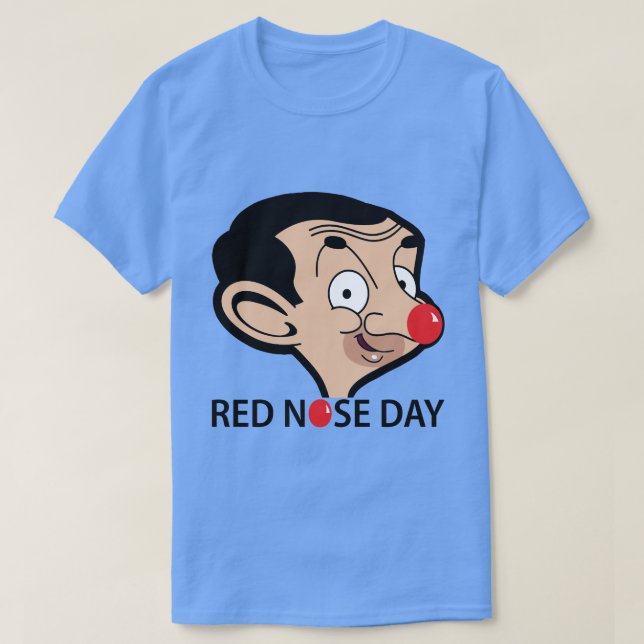 Camiseta Red Nose Day Mr Been Quic Alivio Tshirt (Frente do Design)
