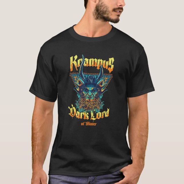 Camiseta Red One Krampus Dark Lord of Winter (Frente)
