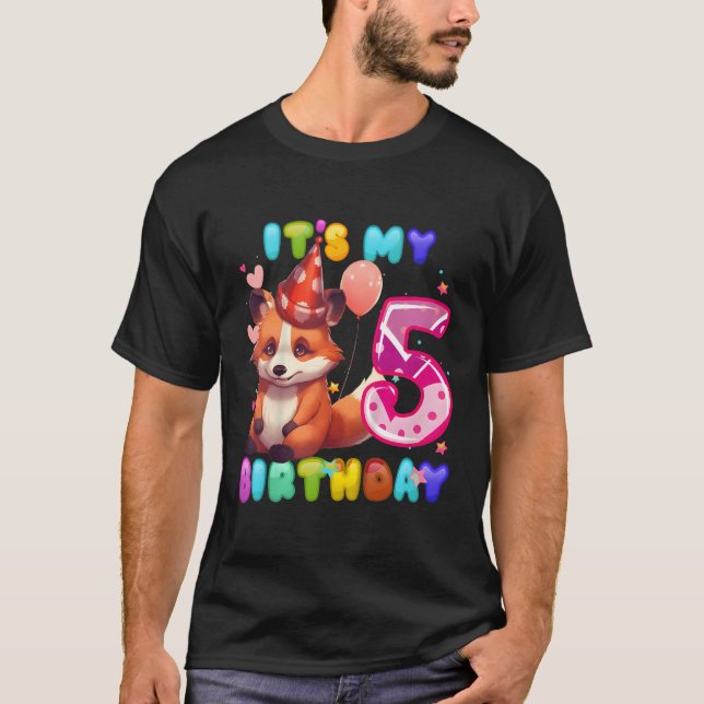 Camiseta Red Panda 5 I M 5 (Frente)