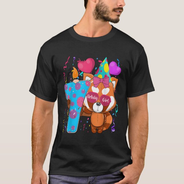 Camiseta Red Panda 7 I M 7 Py (Frente)