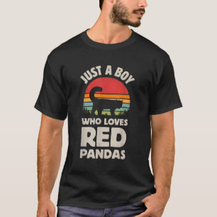Camiseta Red Panda Apenas Um Que Ama Pandas