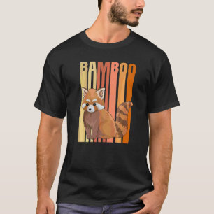 Camiseta Red Panda Bamboo Para Um Panda Vermelho