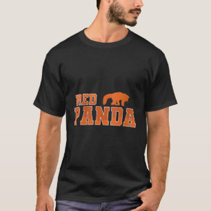 Camiseta Red Panda Bear Cat Bamboo Ailuridae