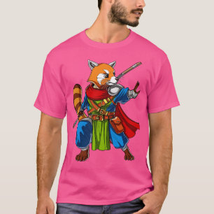 Camiseta Red Panda Bear Ninja