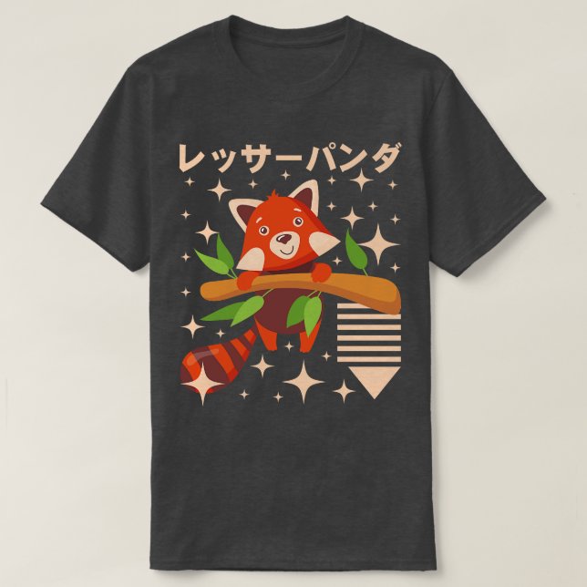 Camiseta Red Panda Cute Animal (Frente do Design)