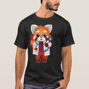 Camiseta Red Panda Doctor