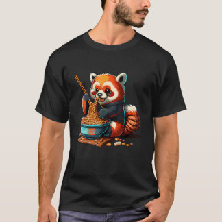 Camiseta Red Panda Eat Ra Otaku Japanese