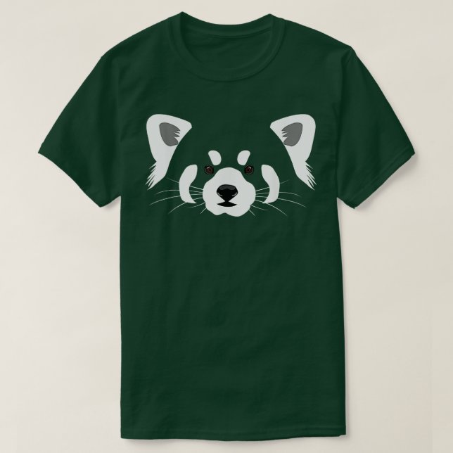 Camiseta Red Panda Face (Frente do Design)