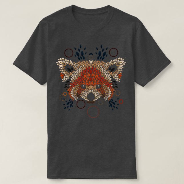 Camiseta Red Panda Face (Frente do Design)