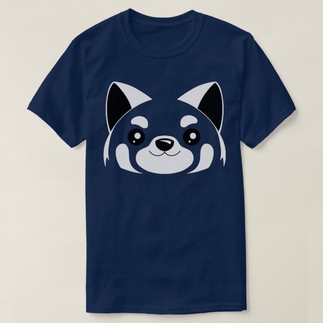Camiseta Red Panda Face 2 (Frente do Design)