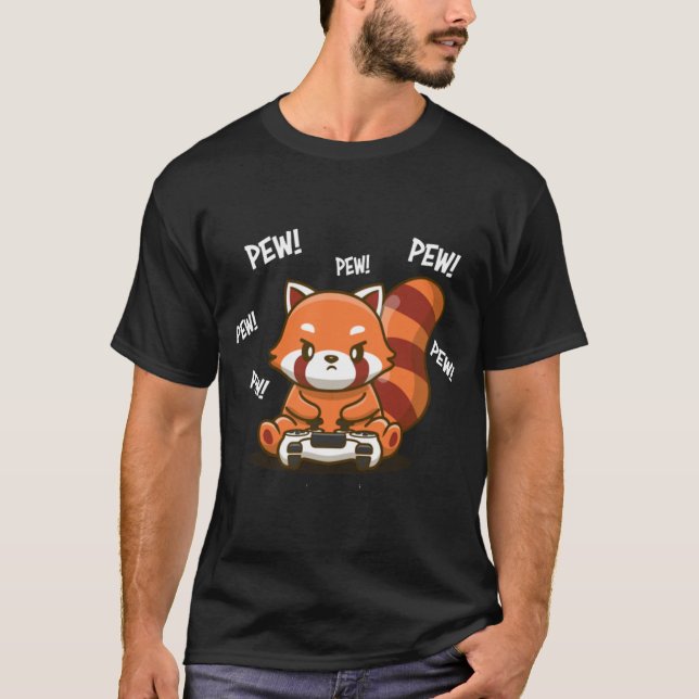 Camiseta Red Panda gift family (Frente)