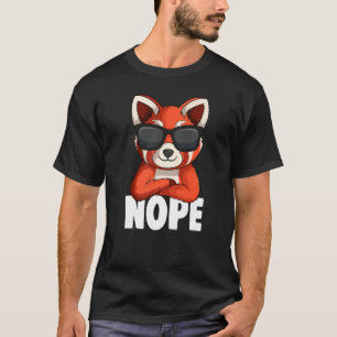 Camiseta Red Panda Kids Meninas Mulheres