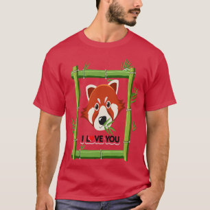 Camiseta Red Panda Love