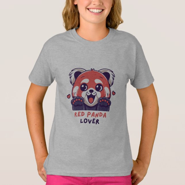Camiseta Red Panda Lover (Frente)
