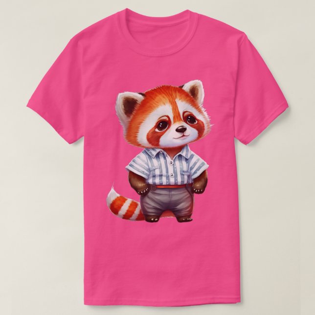 Camiseta Red Panda Lovers Ba6 (Frente do Design)