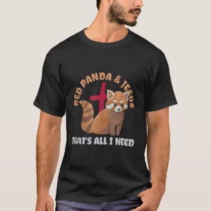 Camiseta Red Panda Para Um Especialista Em Panda Vermelha