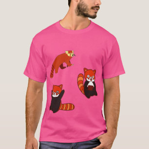 Camiseta Red Panda Pattern Pack