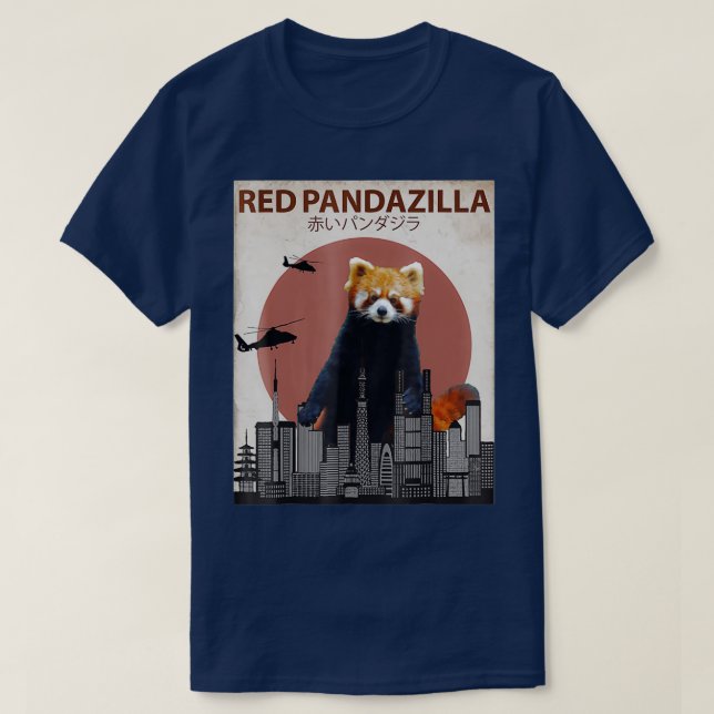 Camiseta Red Panda S  (Frente do Design)
