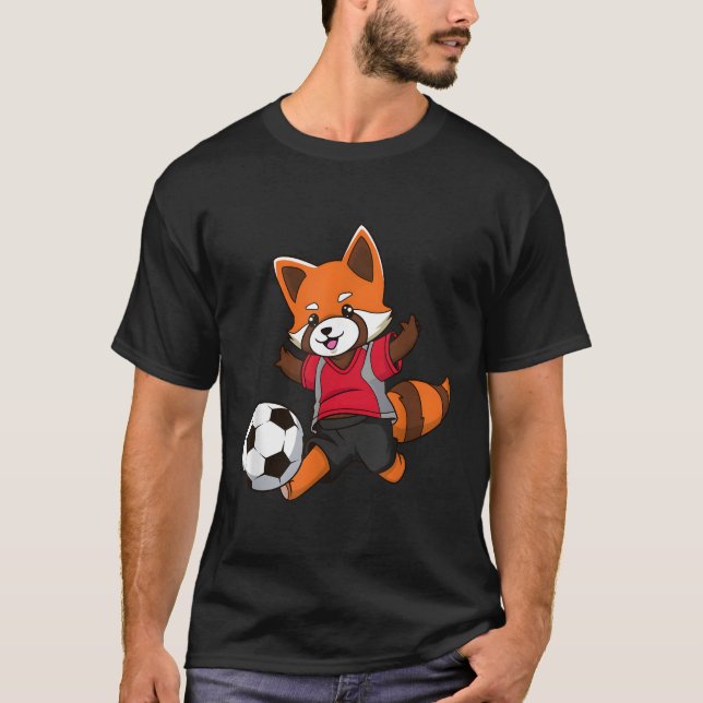 Camiseta Red Panda Soccer (Frente)
