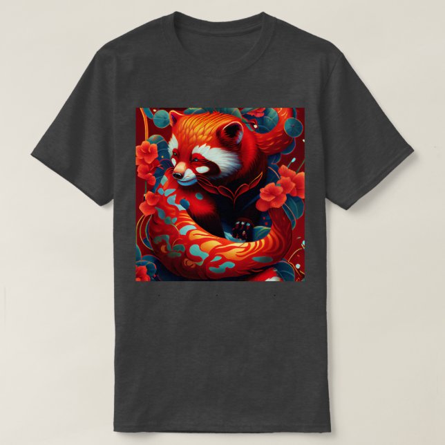 Camiseta Red Panda Spirit 2 (Frente do Design)