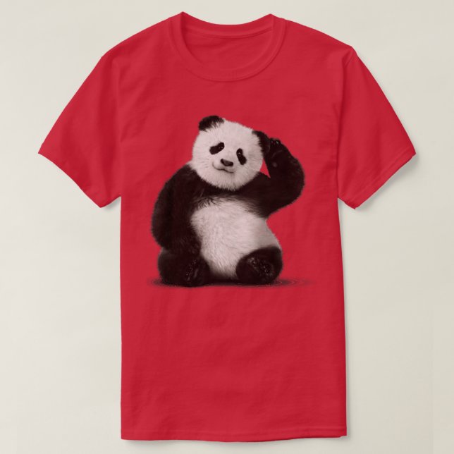 Camiseta Red Panda Tshirt clássica (16) (Frente do Design)