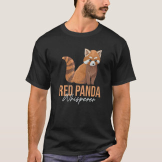 Camiseta Red Panda Whisperer For A Red Panda Zoo Keeper