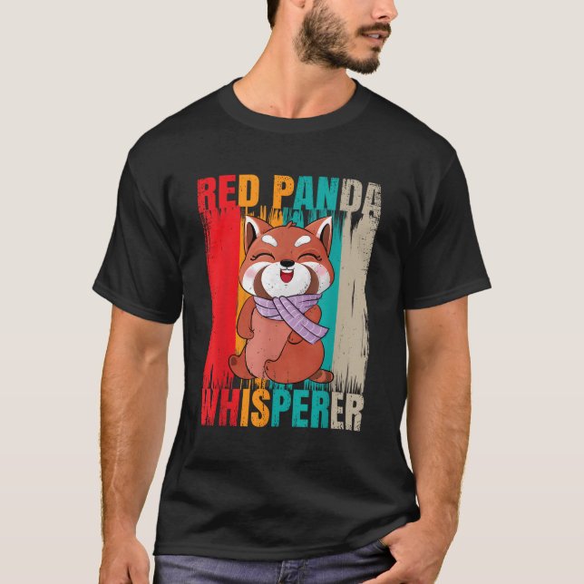 Camiseta Red Panda Whisperer Red Pandas (Frente)