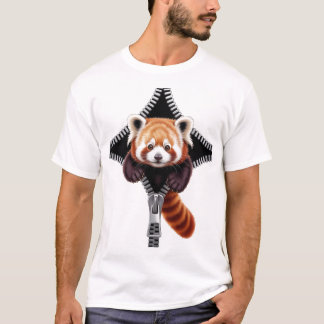 Camiseta Red Panda with zipper