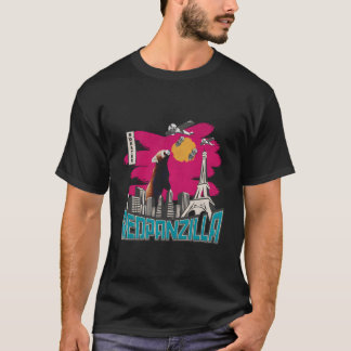 Camiseta Red Pandazilla Urso Panda Vermelho Red Panzilla Ja