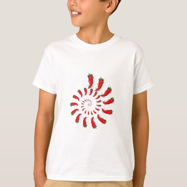 Camiseta Red Pepper Diva Spiral (Frente)
